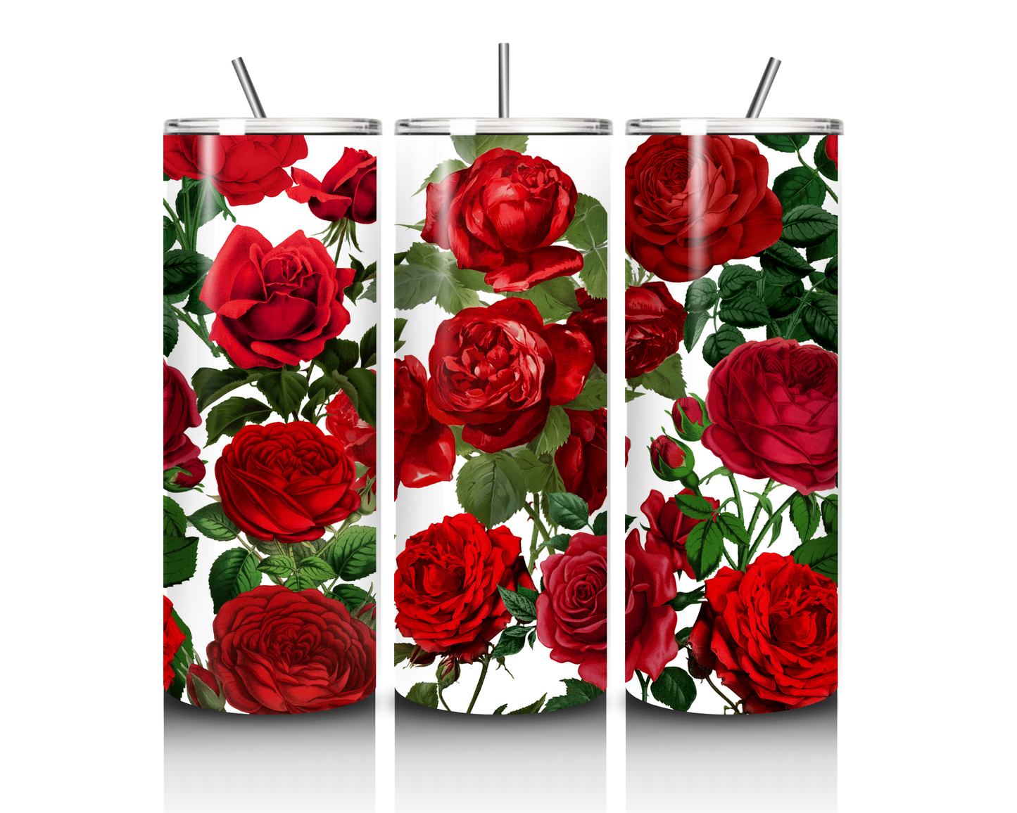 Red Roses Tumbler 20oz
