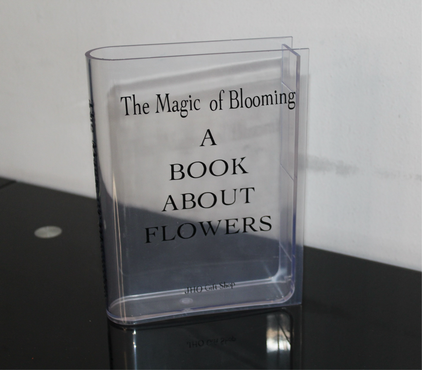 Acrylic Book Vase