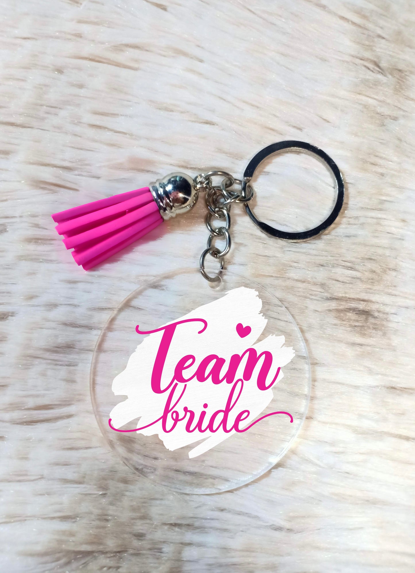 Keychain Set -Team Bride