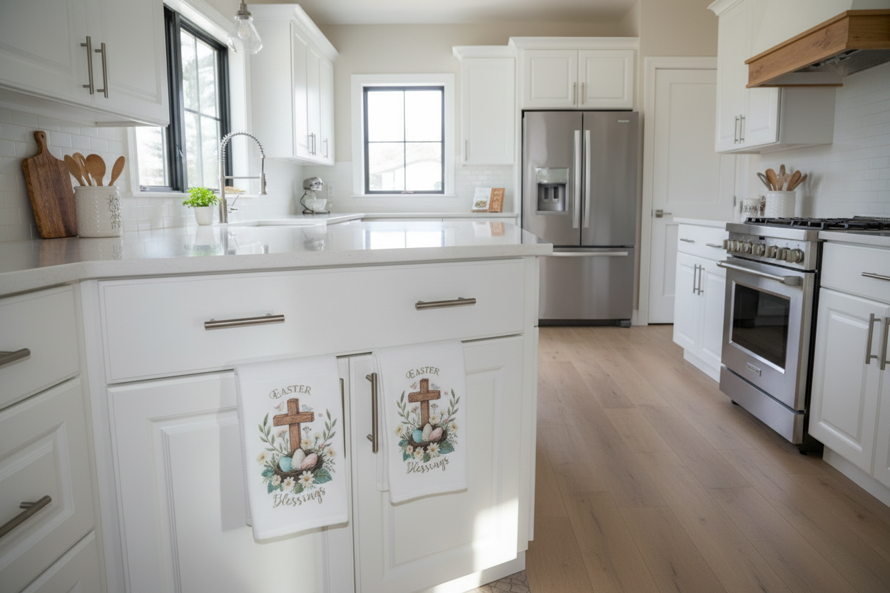 Easter Blessings Kitchen Towel Set