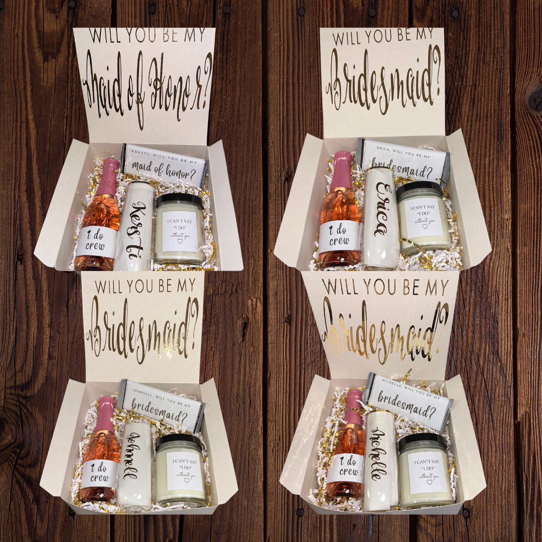 Maid Of Honor Proposal Box
