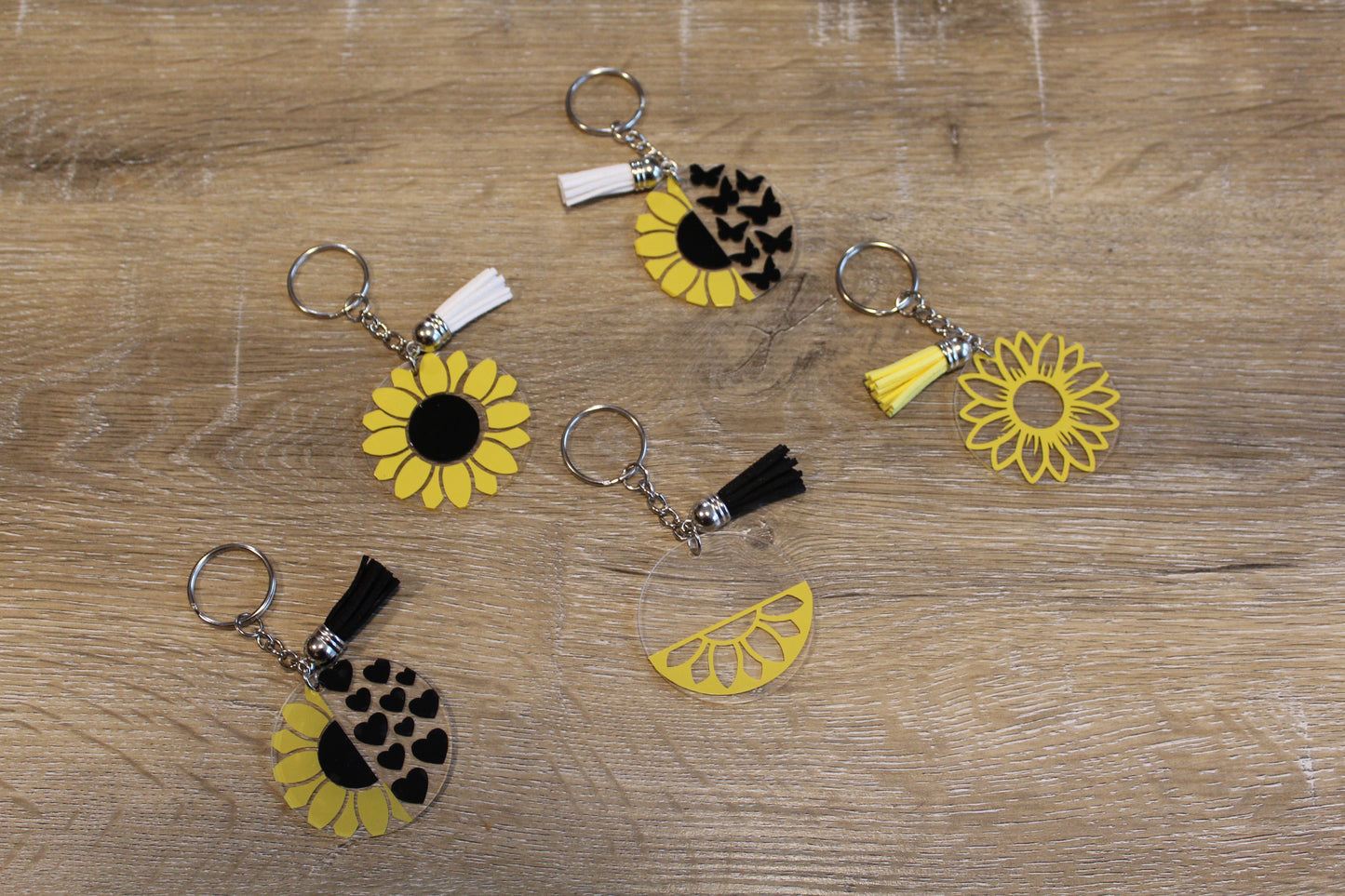 Sunflower Keychains