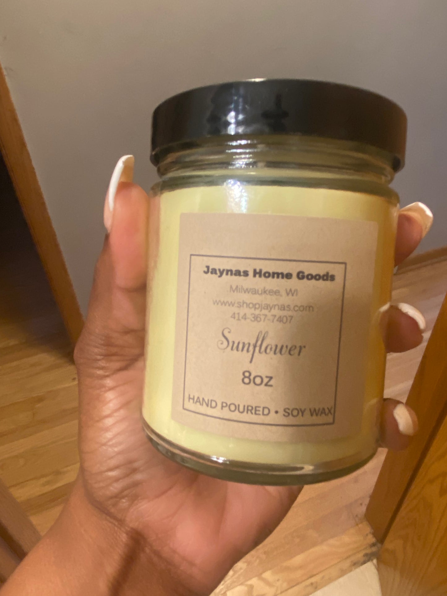 Sunflower 8oz Candle