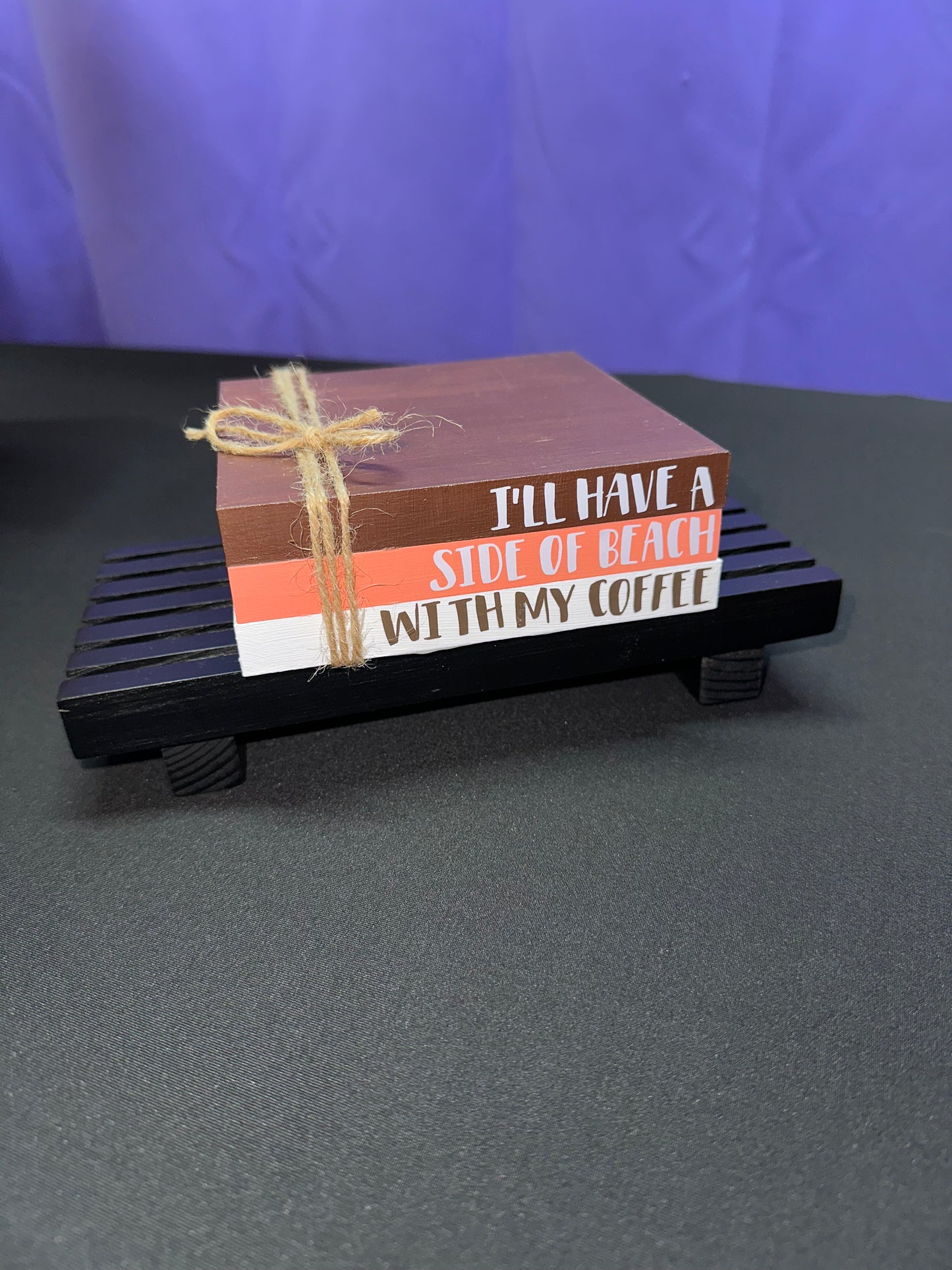 Beach & Coffee Bookstack