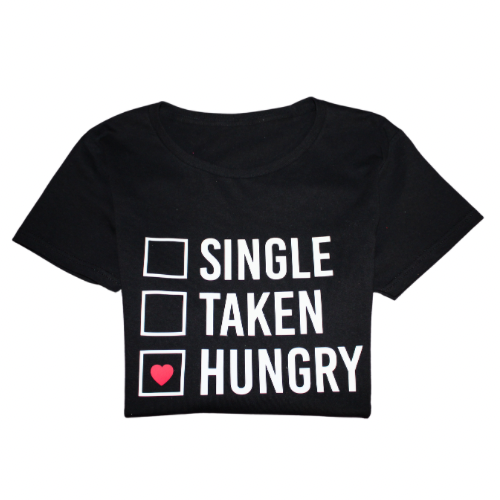 Single Taken Hungry Graphic Tee