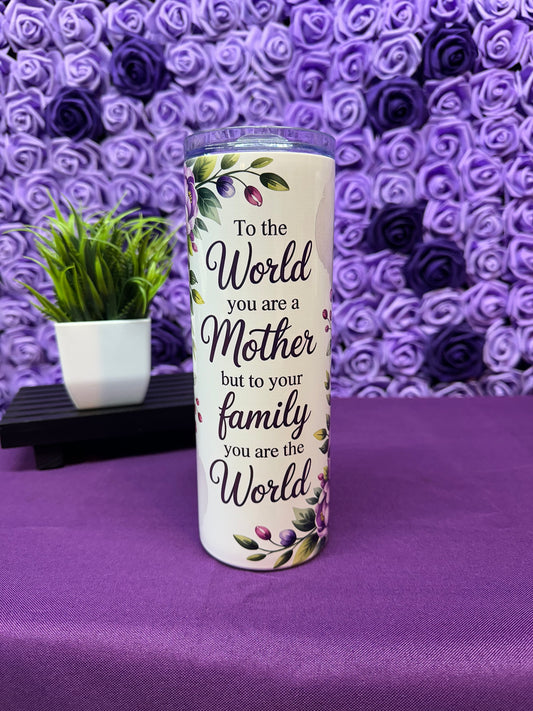 Mother Floral 20oz Tumbler