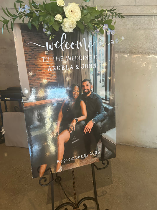 Welcome Wedding Sign