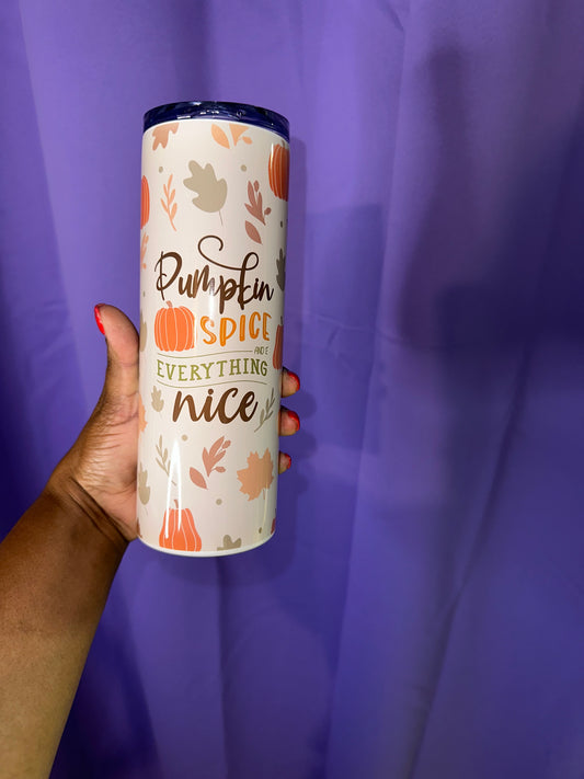 Pumpkin Spice 20oz Tumbler