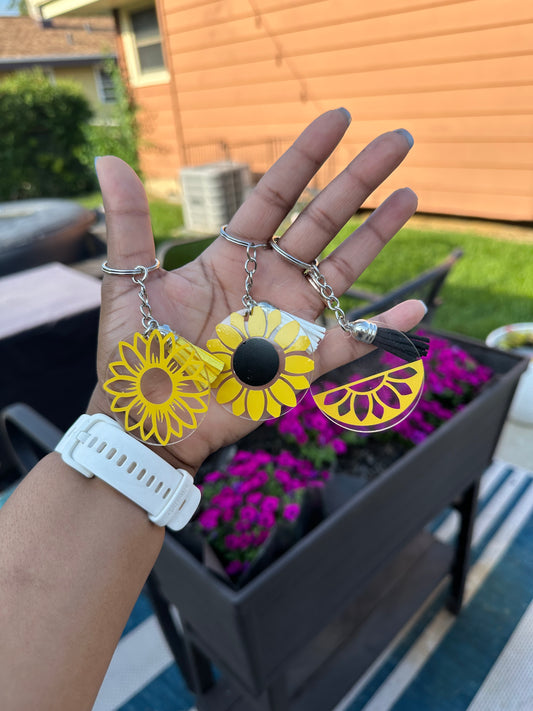 Sunflower Keychains
