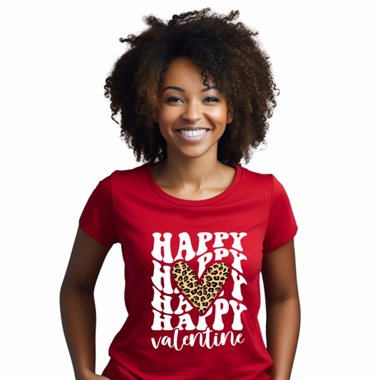 Happy Valentine Graphic Tee