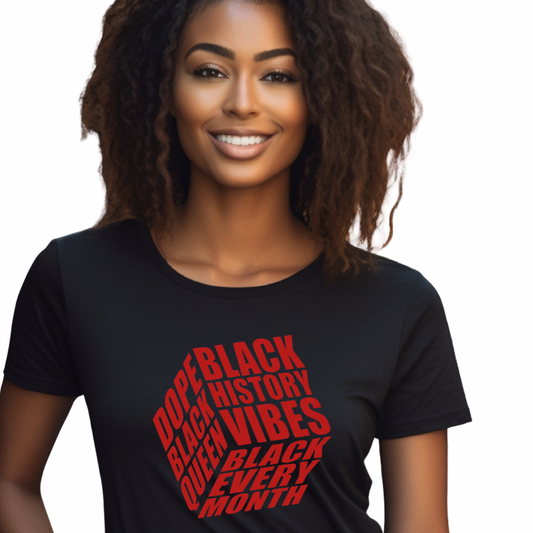 Black History Cube Graphic Tee