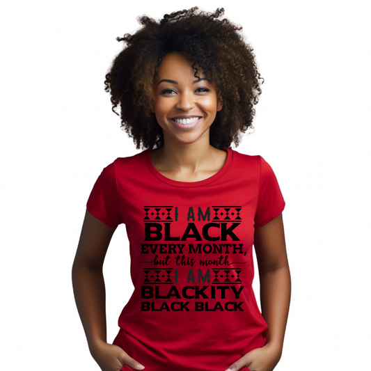 Black Every Month Graphic Tee