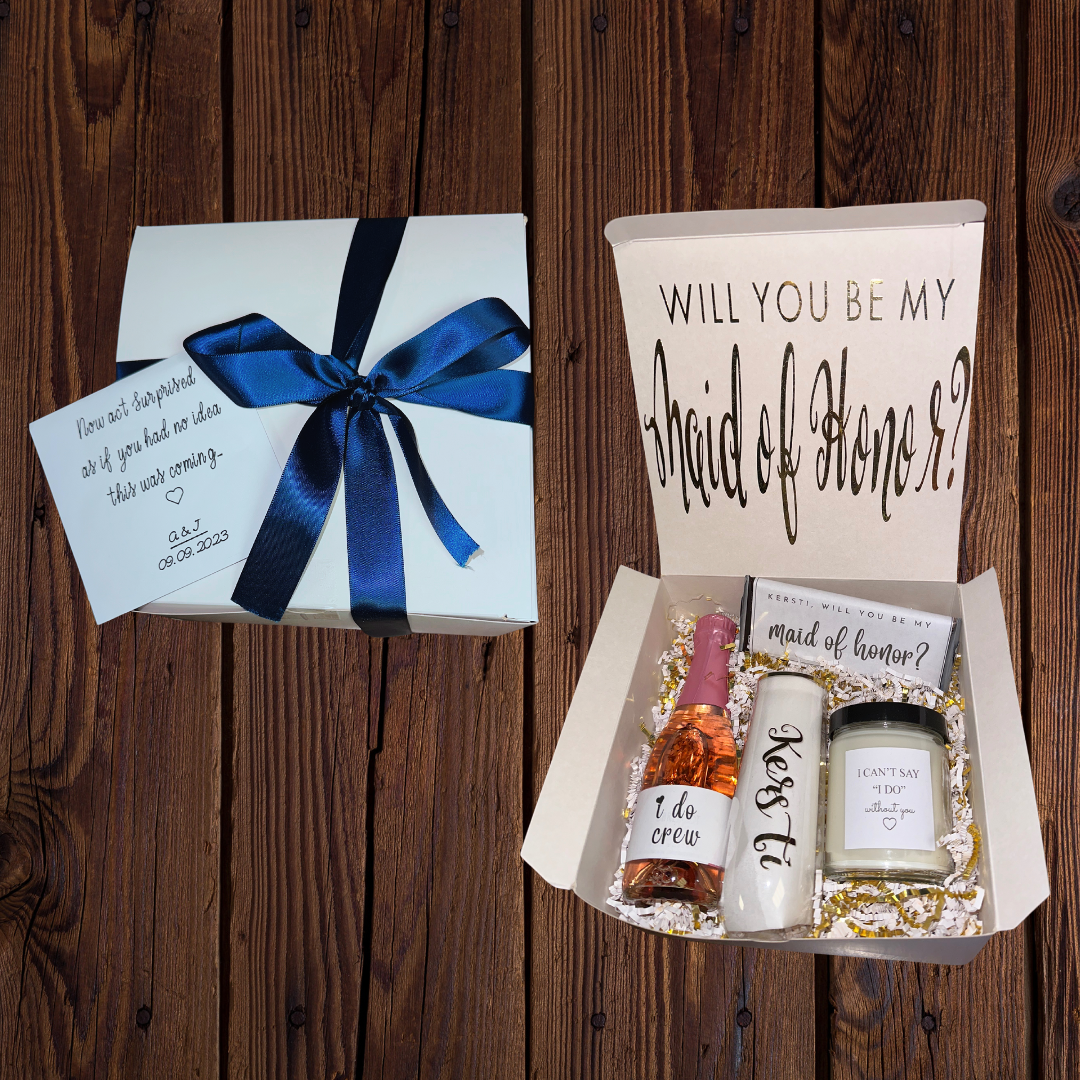Maid Of Honor Proposal Box