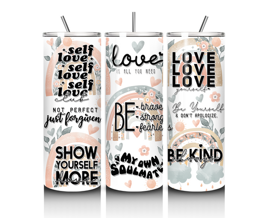 Love Yourself 20oz Tumbler