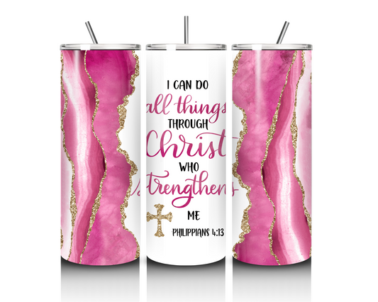 All Things Through Christ 20oz Tumbler